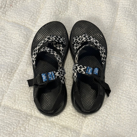 Chaco Black and White Sandals - Picture 3 of 3